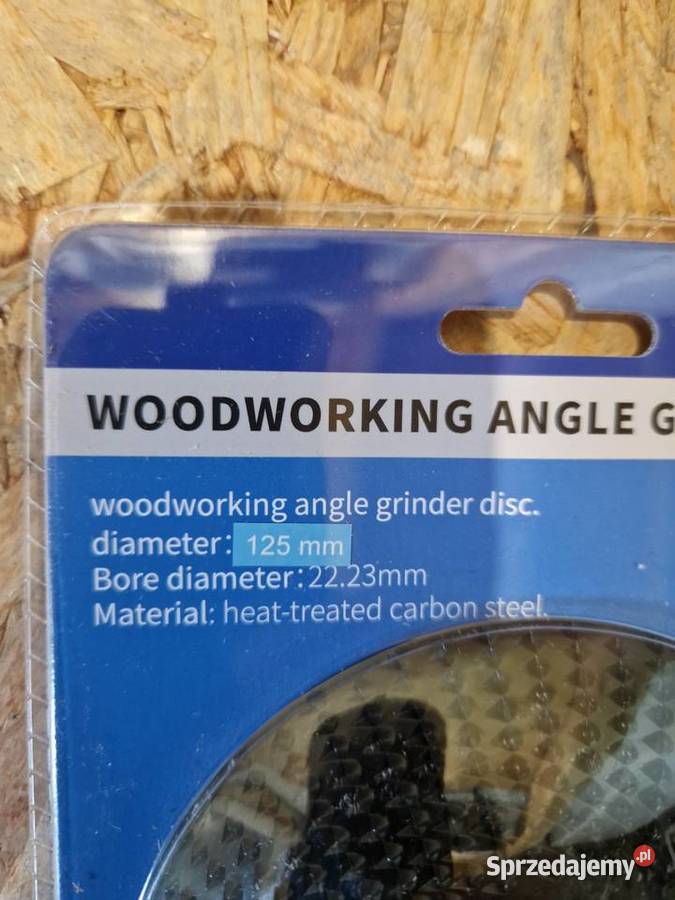 Tarcza Ściernica do drewna stożkowa 125x22 Głogowa sprzedam