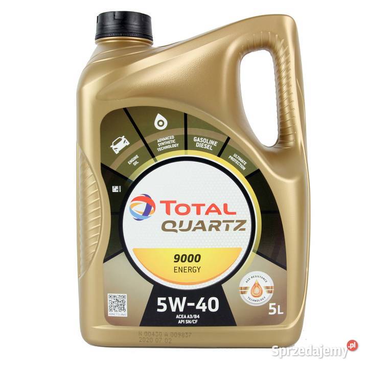 Olej Total Quartz 9000 Energy 5W40 5L Sosnowiec