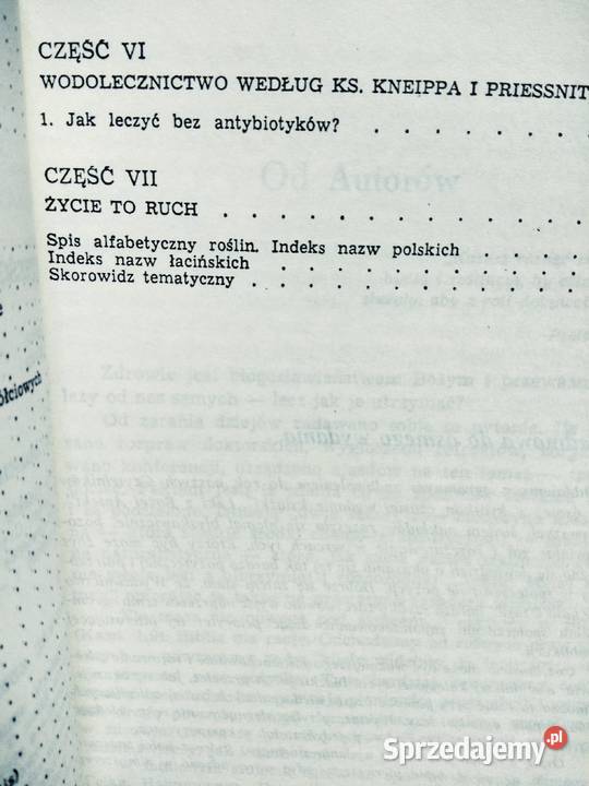 Leki z bożej apteki medycyna naturalna książki Antykwariat Warszawa