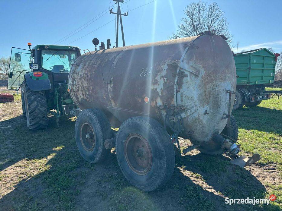 Beczkowóz beczka 6000 meprozer nieuszkodzony Turek
