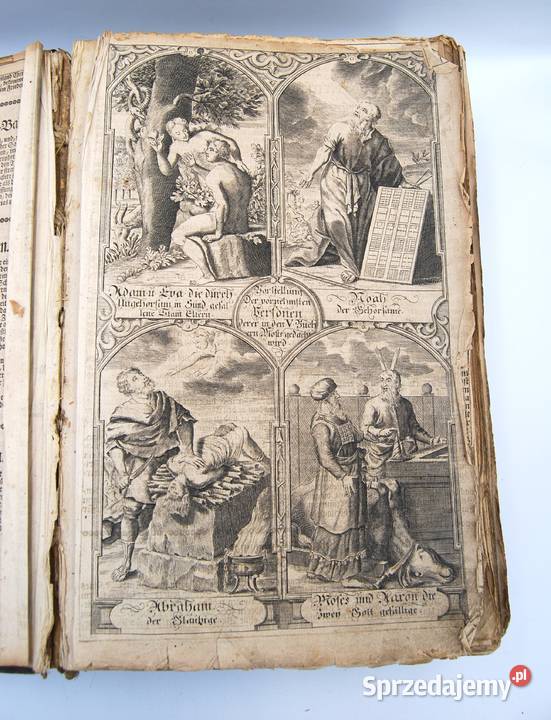 Biblia luterańska 1720 Biblia Lutra wielkopolskie Poznań