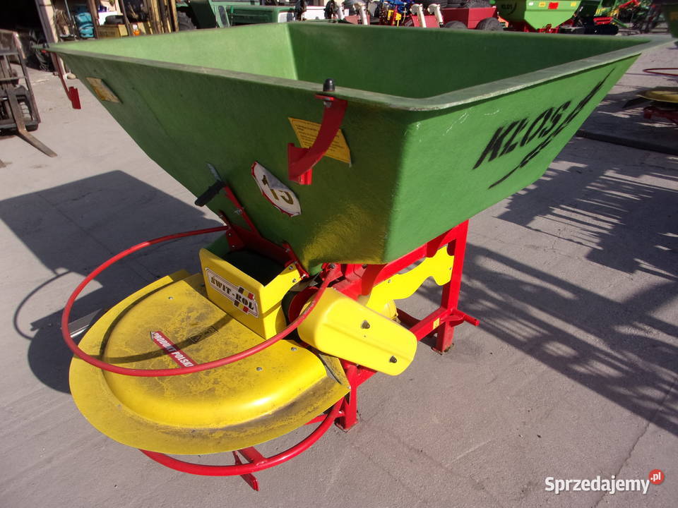 Rozsiewacz nawozowowapienny KŁOS 600 1tarczowy w Rozsiewacze nawozów Opoczno sprzedam