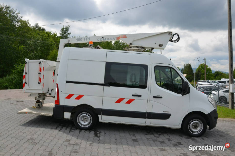 Renault Master 23 diesel 125 podnośnik koszowy biały Renault