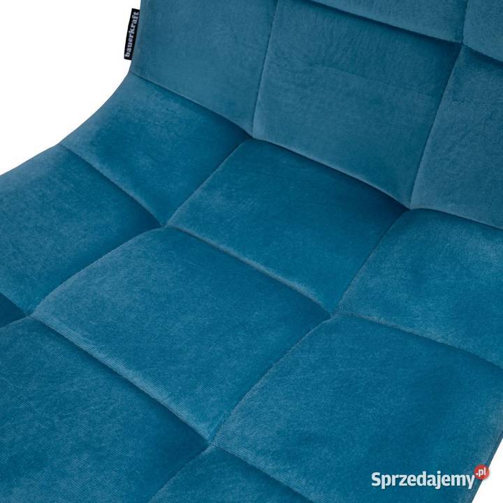 Zestaw 2 krzesło tapicerowane welurowe do salonu 90cm Dom i Ogród Poznań