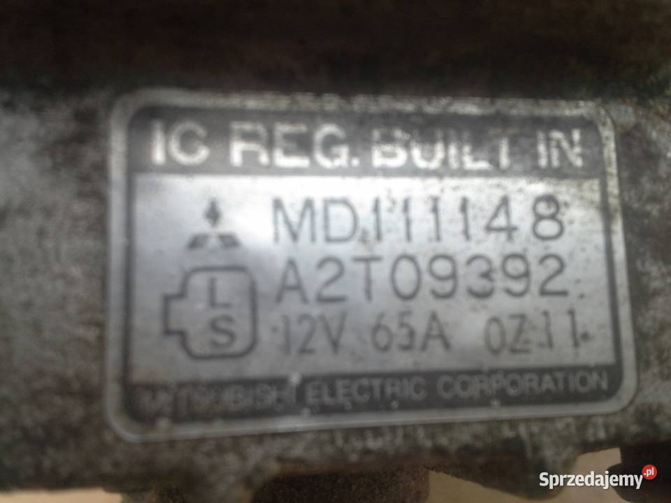 Alternator MD111148 Mitsubishi Colt 15 osobowe Dębno