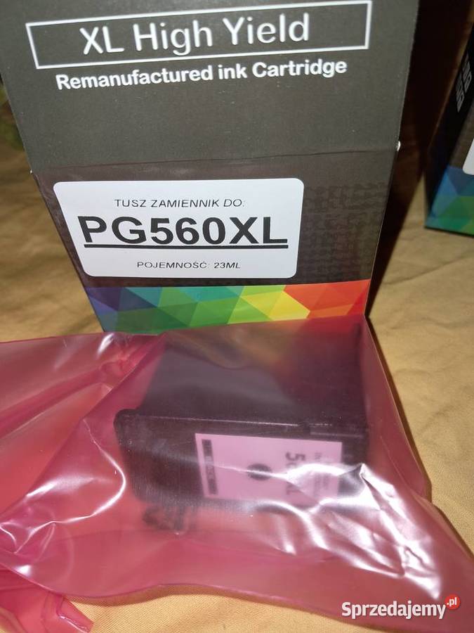 2x zamienniki tuszów CANON PG560XL czarny 23ml Komorów