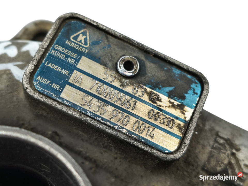 TURBOSPRĘŻARKA Fiat Punto Doblo 13 JTD 55198317 Chełm
