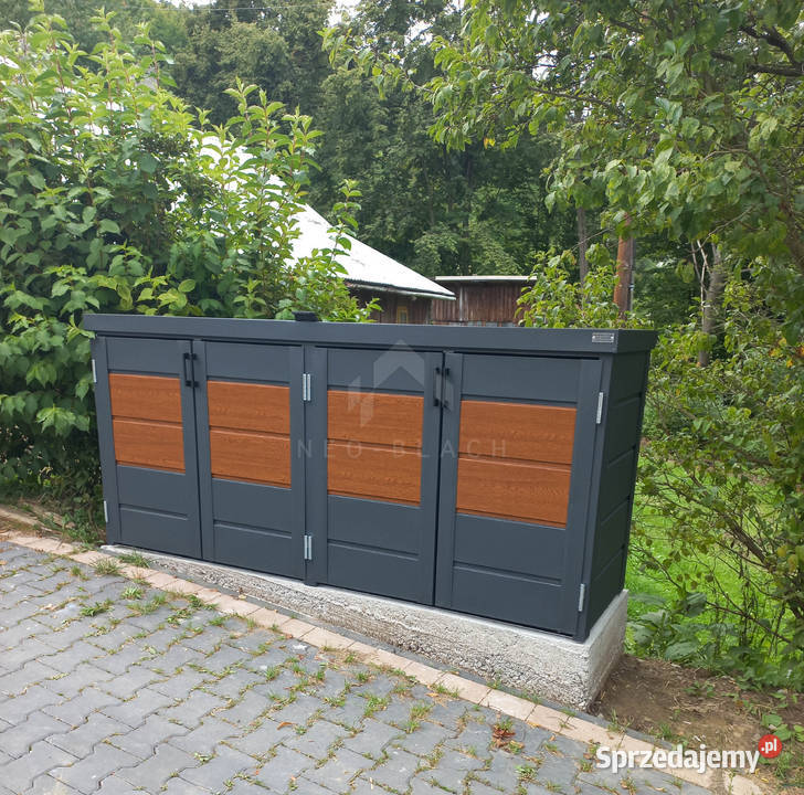 Zabudowa koszy na śmieci wiata śmietnikowa Nysa sprzedam