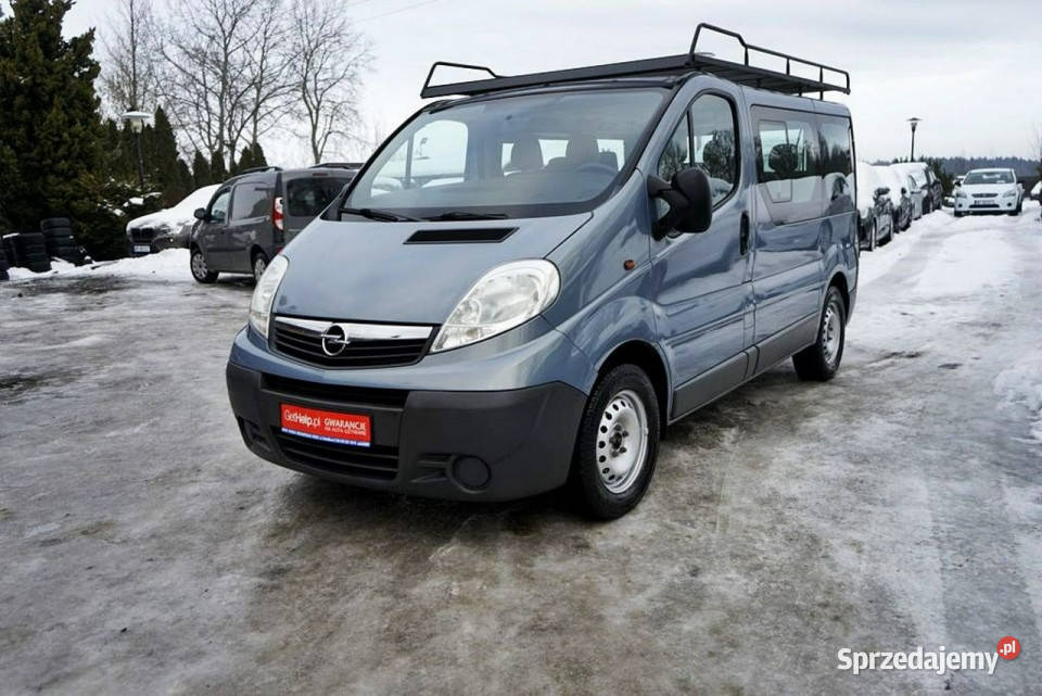 Opel Vivaro 25CDTI Klima 9 osób NAVI 145 autoalarm Płock