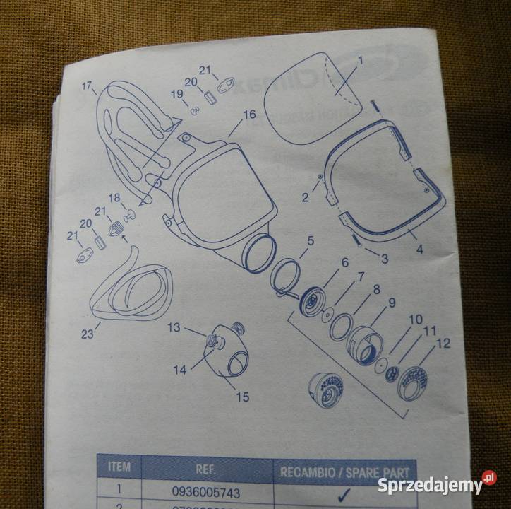 Maska przeciwgazowa CLIMAX 731R Wrocław