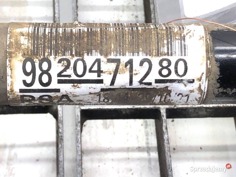 PÓŁOŚ LEWY PRZÓD TOYOTA PROACE 9820471280 15 102 Części samochodowe sprzedam