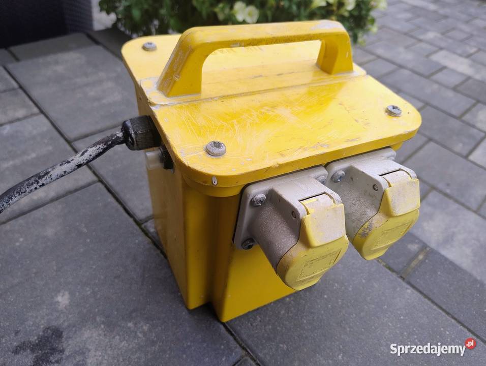 Transformator z 230V na 110V33kW sprawny używany Kraków sprzedam