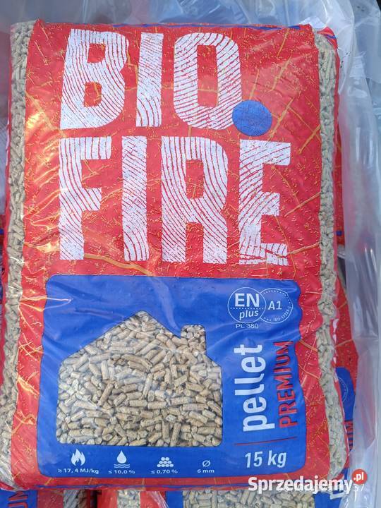 Pellet BioFire dystrybucja PGE 15 Żółkiewka Średnia Wieś