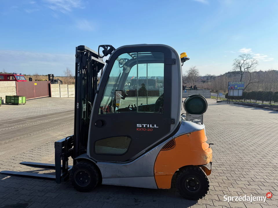 wózek widłowy STILL RX7020T Triplex 470m przesuw