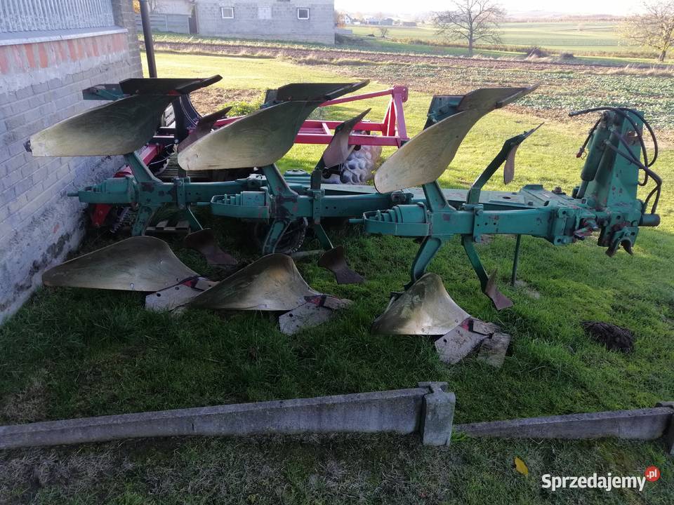 Pług 3 skibowy obrotowy huard MF lekki transport Bogoria