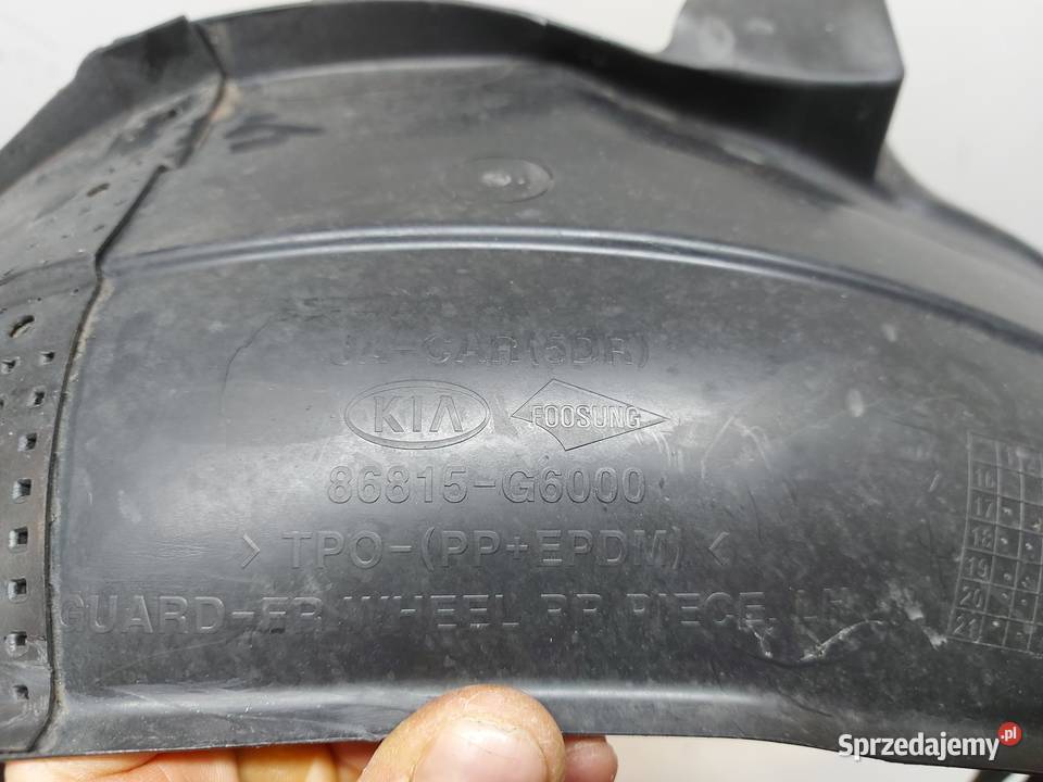 Kia Picanto IV III LIFT 2025r nadkole lewe przód osobowe