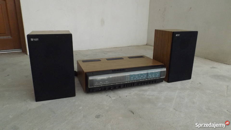 Radio Unitra ZODIAK z kolumnami Nowy Grodziczno sprzedam