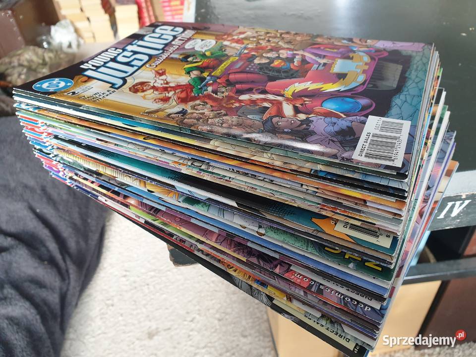 Young Justice kolekcja 36 komiksów DC USA Gdynia