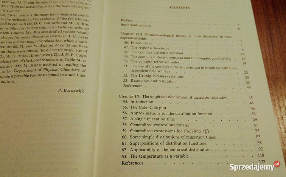 Theory of electric polarization 2 Dielectrics in Książki naukowe i popularnonaukowe