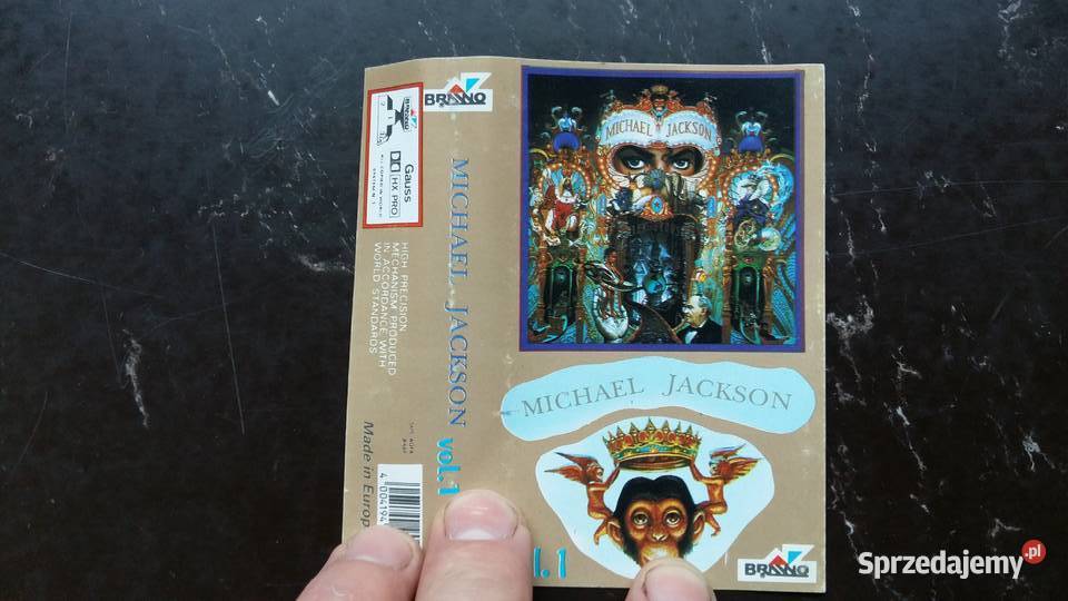 kaseta magnetofonowa Michael Jackson Dangerous Płyty i kasety podlaskie Siemiatycze
