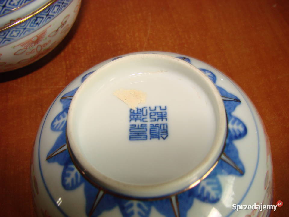 chińska ryżowa porcelana miseczka