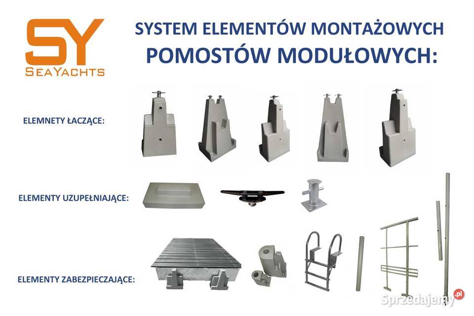 POMOST PŁYWAJĄCY PLATFORMA 36m2 Sport i Wypoczynek Legnica