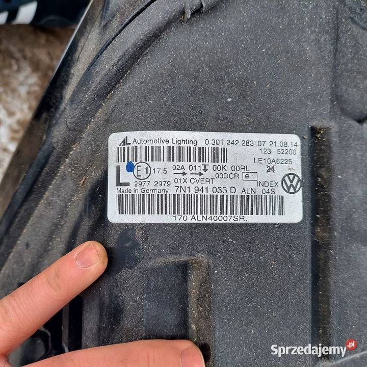 Sprzedam reflektor na części Sharan 7N 7N1 941 Opoczno sprzedam