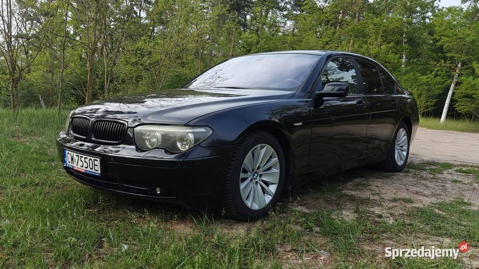 Bogata wersja BMW 730d E65 Seria 7 Włocławek sprzedam
