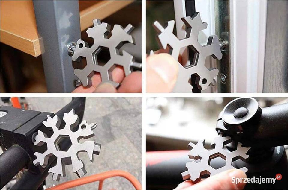 MULTITOOL KLUCZ WIELOFUNKCYJNY ŚNIEŻYNKA 18W1
