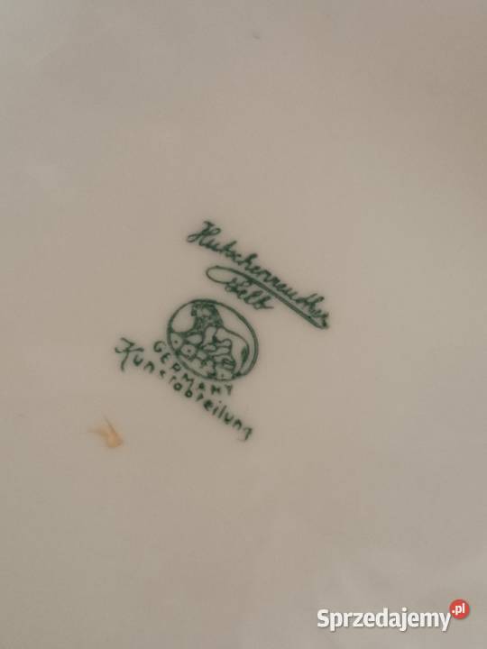 Hutschenreuther przepiękna stylowa stara patera Jastrzębie-Zdrój