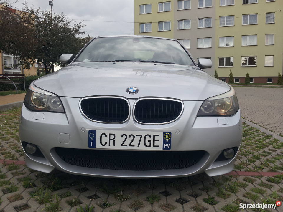 BMW 530D e60 ładny sprowadzony z Włoch MPakiet nawigacja podkarpackie