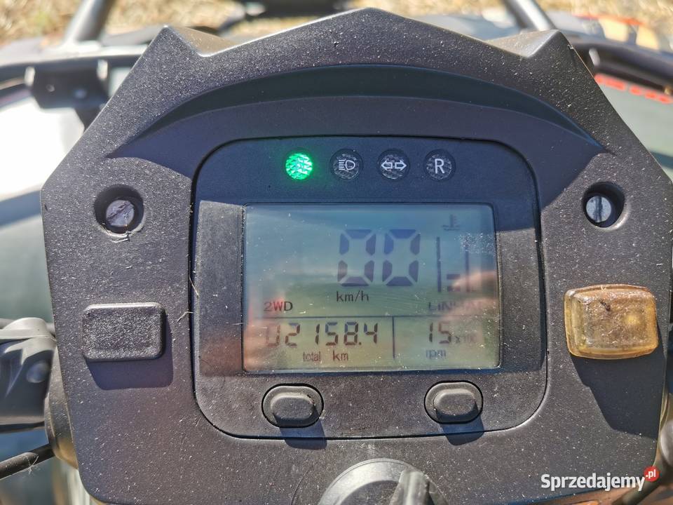 Quad Linhai 420 4X4 homologacja l7e hak nieuszkodzony Rawicz