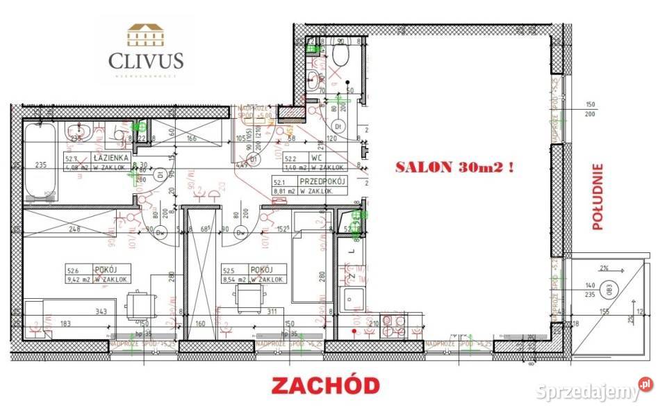 Sprzedaż mieszkania 5838m2 4 pokojowe Lublin