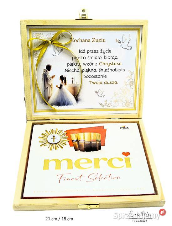 Pamiątka z okazji Pierwszej Komunii Świętej Pozostałe sprzedam