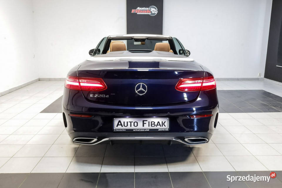 Mercedes E 220 E220dCabrioNiski przebiegAMG Mercedes-Benz Konstantynów Łódzki