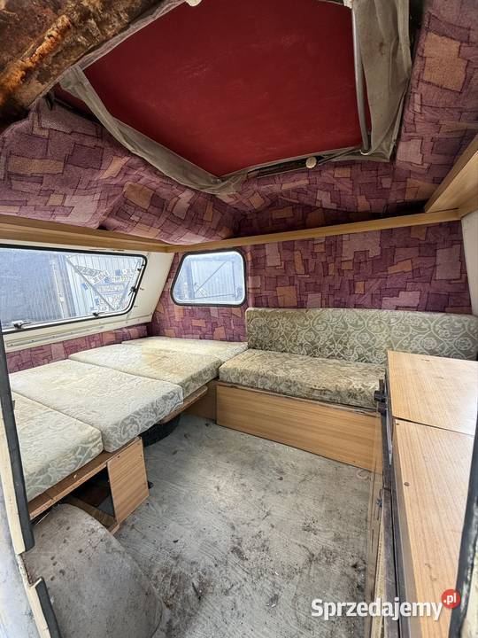 Przyczepa kempingowa Niewiadów N126 1977r Pabianice