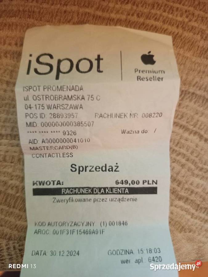 Airpods 4 ORGINALNE Pozostałe Warszawa