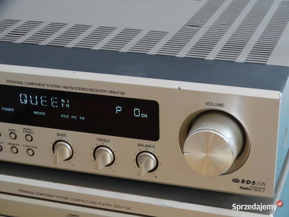 Amplituner i CD Denon DRAF100 szampan WYSYŁKA Jasło