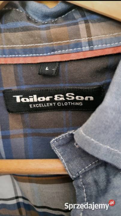 Męska KOSZULA marki Tailor Son tkanina bawełna lubelskie Lublin