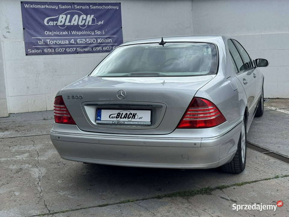 Mercedes S 500 LPG W220 19982005 wielkopolskie Konin sprzedam