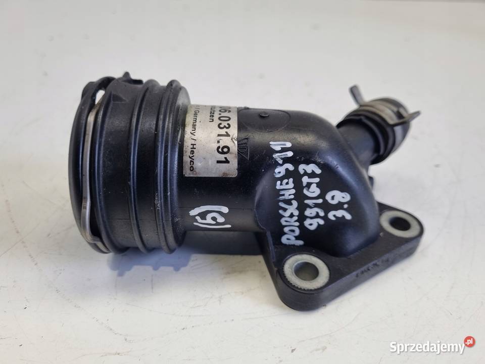 KRÓCIEC WODY kolanko RURKA 9A110603191 Porsche osobowe Węże chłodnicy Rudka