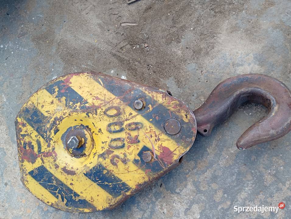 wciągarka balkancar suwnica zblocze linowe wózek Jastrząb