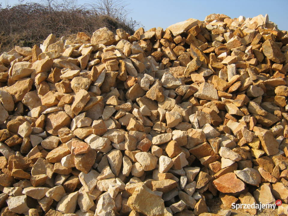 Kamień kruszywo na skarpy stawu 100300 mm Architektura ogrodowa Radomsko