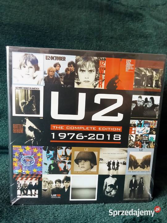 U2 pełna dyskografia box 22 płyty cd nowy folia mazowieckie Ząbki