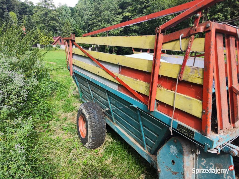 Przyczepa Samozbierająca Steyr Hamster 801 Maszyny rolnicze małopolskie