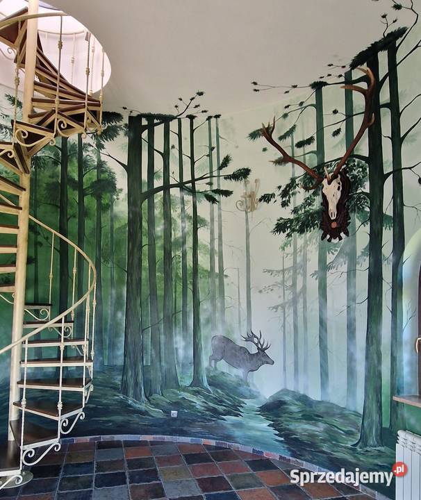 Artystyczne malowanie ścianwnętrz Nowy Sącz