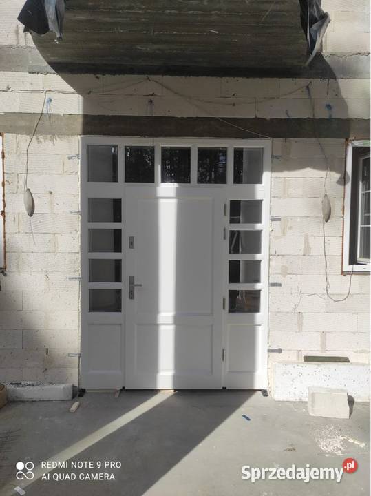 Drzwi drewniane z dostawka zewnętrzne Nowy Sącz