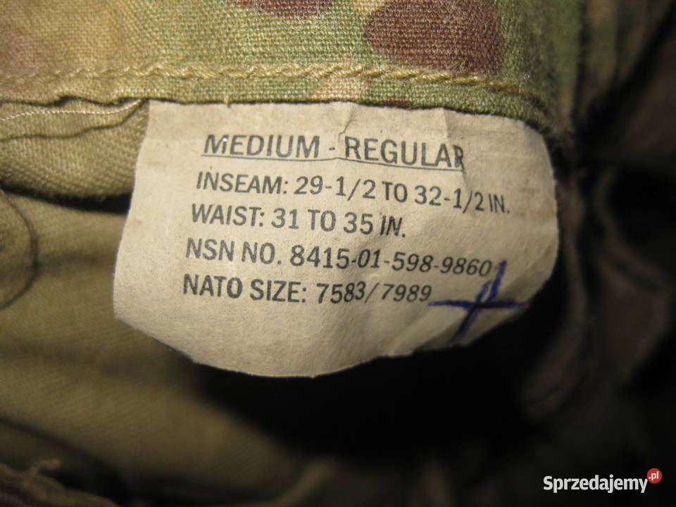 Mundur wojskowy MULTICAM USA 175182 8590 Żary