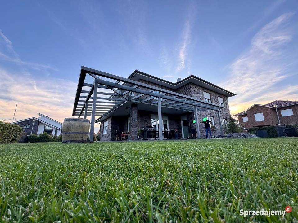 szklane ogrody pergole zadaszenia tarasowe Chojnice sprzedam