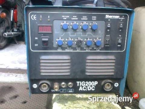 Spawarka TIG Sherman 200 P ACDC wysyłka Białystok